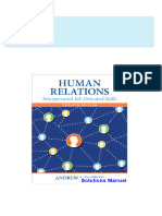 Access Human Relations Interpersonal Job-Oriented Skills 12th Edition DuBrin Solutions Manual All Chapters Immediate PDF Download