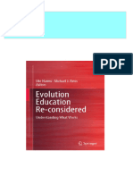 Full Evolution Education Re Considered Understanding What Works Ute Harms PDF All Chapters