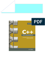 Instant Ebooks Textbook C++ Programming. Program Design Including Data Structures D.S. Malik Download All Chapters