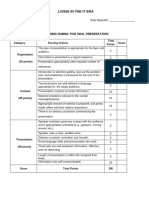 Cyeric Rubrics