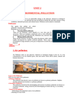 Unit 2 Environmental Pollution