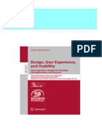 Immediate download Design User Experience and Usability User Experience Design for Everyday Life Applications and Services Third International Conference DUXU 2014 Held as Part of HCI International 2014 Heraklion Crete Greece June 22 27 2014 Proceedings Part II 1st Edition Aaron Marcus (Eds.) ebooks 2024