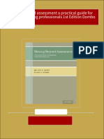 Full Moving Beyond Assessment A Practical Guide For Beginning Helping Professionals 1st Edition Dombo PDF All Chapters