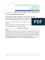 Burkholderia Cepacia: A Case Report in The Laboratory of University Hospital of Befelatanana