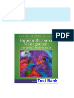 Get Human Resource Management Essential Perspectives 7th Edition Mathis Test Bank Free All Chapters