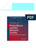 Pierre Musso and The Network Society From Saint Simonianism To The Internet 1st Edition José Luís Garcia (Eds.) Download PDF