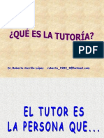 Que Es La Tutoria