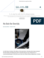 No Exit For Derrida - Los Angeles Review of Books