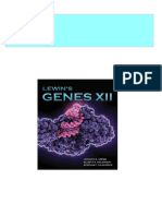 Complete Download Lewin S Genes XII 12th Edition Jocelyn E. Krebs PDF All Chapters