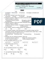 Tvis Class Vii Mock Test