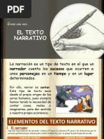 El Texto Narrativo 1.º Eso