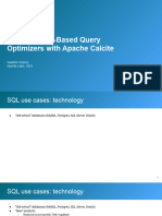 Building Cost-Based Query Optimizers With Apache Calcite