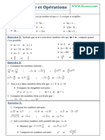 Ordre Et Operations Serie Dexercices Maths 3AC Word 5