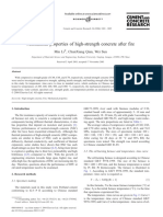 2004 - Mechanical Properties of High-Strength Concrete After Fire