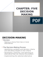 Chapter 5 Decision Making-Updated