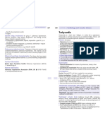 Tachycardia: Specific Drug Treatments History