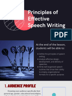 Speech Writing