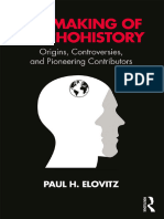 Paul H. Elovitz - The Making of Psychohistory - Origins, Controversies, and Pioneering Contributors (2018, Routledge) - Libgen - Li