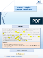 Corrigé de L'exercice 1 (Gestion Financière)