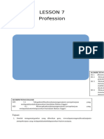 Modul Lesson 7 (Professions)