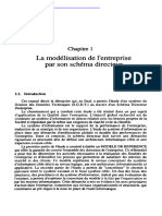 La Modélisation de L'entreprise Par Son Schéma Directeur: Chapitre 1