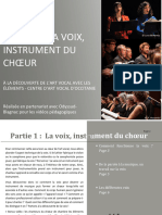 Partie 1 La Voix Instrument Du Choeur