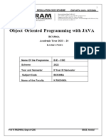 OOPS With Java BCS306A Mod 4 Notes For Exam @vtunetwork