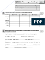 Eval Verbe 3 Temps CM1