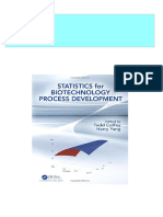 Complete Download Statistics For Biotechnology Process Development 1st Edition Todd Coffey PDF All Chapters