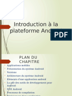 Chapitre 1 Introduction Plateforme Android