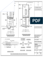 Sectional Elevation of Sump Well & Pump House at Section 'A-A' Sectional Elevation of Sump Well & Pump House at Section 'B-B'