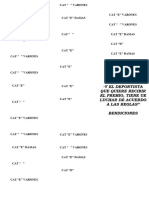 Fixture XV Olimpiada Nivel Secundario