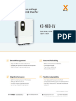 Solax x3 Neo LV Datasheet en