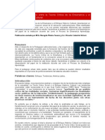 Estudio Comparativo Entre La Teoria Critica de La Ensenanza y El Enfoque Historico Cultural