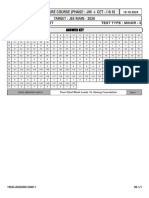 18 10 Jm+cet Nurture P1+P2 (MT-9) Paper Key