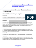 Victor Hugo Le Dernier Jour Dun Condamne Resume Personnages Et Analyse