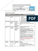 Ruta Ii Dia Del Logro Ie 20178 Santa Rosa de Lima Nivel Primaria