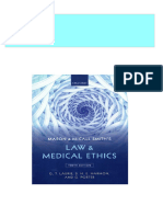 (Ebooks PDF) Download Mason and McCall Smith's Law and Medical Ethics G. T. Laurie Full Chapters