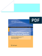 Where Can Buy Formal Techniques For Safety Critical Systems 5th International Workshop FTSCS 2016 Tokyo Japan November 14 2016 Revised Selected Papers 1st Edition Cyrille Artho Ebook With Cheap Price