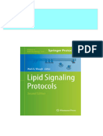 Lipid Signaling Protocols 2nd Edition Mark Waugh (Eds.) Download PDF