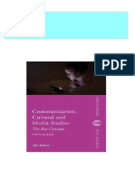 Communication Cultural and Media Studies Fifth Edition John Hartley All Chapter Instant Download