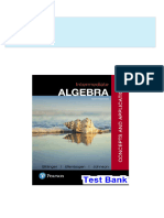 All Chapter Download Intermediate Algebra Concepts and Applications 10th Edition Bittinger Test Bank