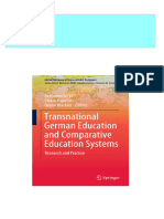 Full Transnational German Education and Comparative Education Systems Research and Practice Benjamin Nickl Ebook All Chapters