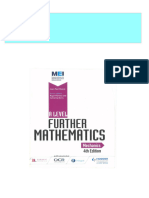 MEI A Level Further Mathematics Mechanics 4th Edition Muscat Jean Paul 2024 Scribd Download