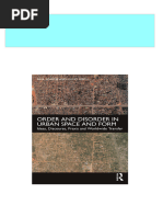 (FREE PDF Sample) Order and Disorder in Urban Space and Form: Ideas, Discourse, Praxis and Worlwide Transfer Paul Jenkins Ebooks