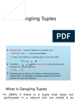 Dangling Tuples