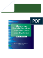 (Ebook PDF) Managing Health Services Organizations and Systems, Sixth Edition All Chapters Instant Download