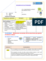 SESIÓN DE CLASE DÍA 24 de Marzo MATEMÁTICA