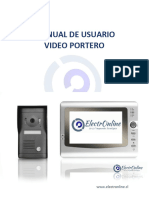 Manual Video Portero.