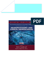 The American Psychiatric Association Publishing Textbook of Neuropsychiatry and Clinical Neurosciences 6th Edition David B. Arciniegas